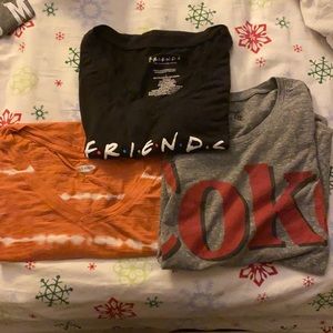 Set of three! Fun TShirts!